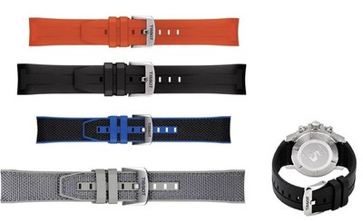 Genuine Tissot rubber strap band Tissot Seastar 1000  45.5mm T120.417 CHRONO