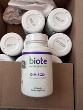 12 Pack Biote Nutraceutical DIM SGS  Hormone  Detox 60 Capsules EXP 03/2026