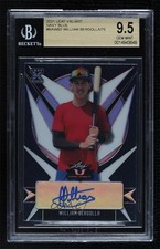 2021 Leaf Valiant Navy Blue 13/75 William Bergolla BGS 9.5 GEM MINT Auto 2o7
