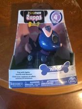 Spin Master - Zoomer Zupps - Tiny Pups Retriever King -  Blue Puppy Dog - Rare