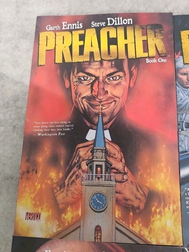PREACHER Deluxe TPB Complete Set # 1-6 Vertigo / Garth Ennis - Picture 2 of 15