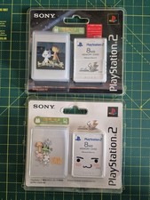 2 x Doko Demo Issyo Sony PS2 8MB Memory Card PlayStation 2 Brand New Sealed