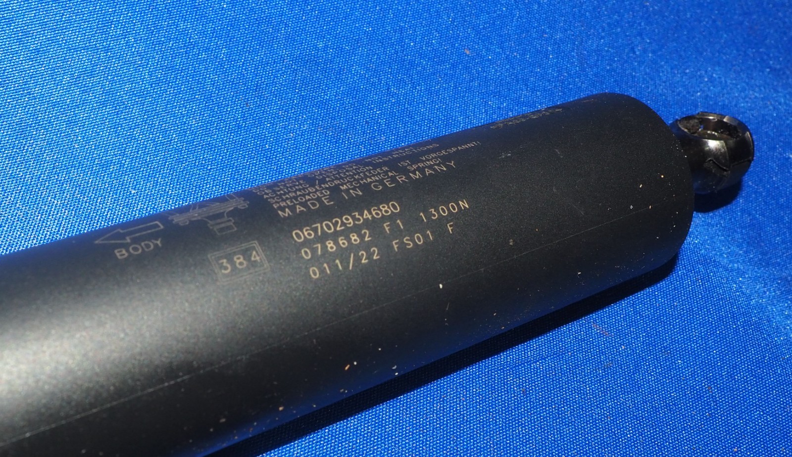 2022-2026 Maserati MC20 MCPura Left or Right Door Lift Open Spring Shock OEM