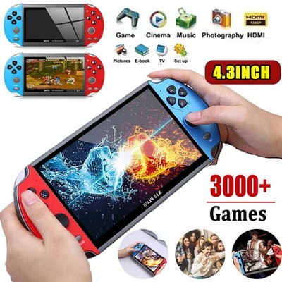 4.3'' X7 PSP 8G Handheld Spielkonsole 300 Spiele MP5 Video Game Consoles Gift