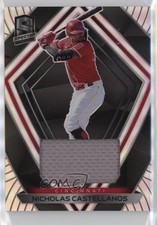 2020 Panini Chronicles Spectra Swatches Nick Castellanos Nicholas #40 i6j