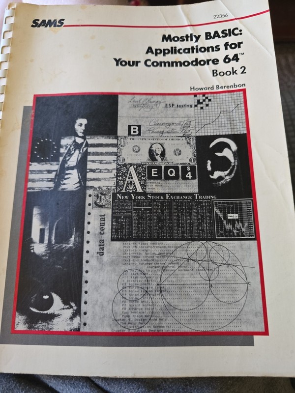 Extremely Rare Mostly Basic  Commodore 64 (Book2) Howard Berenbon SAMS publisher
