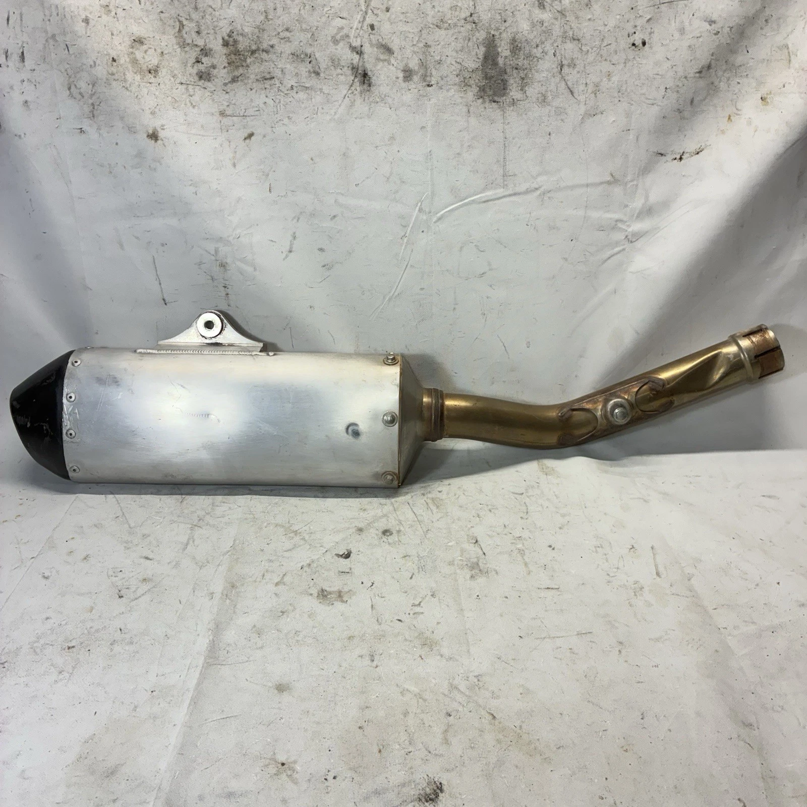 2014 13-16 Kawasaki KX250F Exhaust Pipe Muffler Silencer Can Baffle