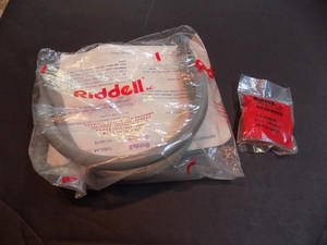 Riddell BD-9 Kra-lite 2-Bar Facemask Football Helmet Original Vintage 1970's