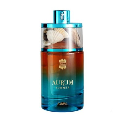 Ajmal Aurum Summer Eau de Parfum for Women, 2.5 fl oz / 75 ml, Fresh Floral F...