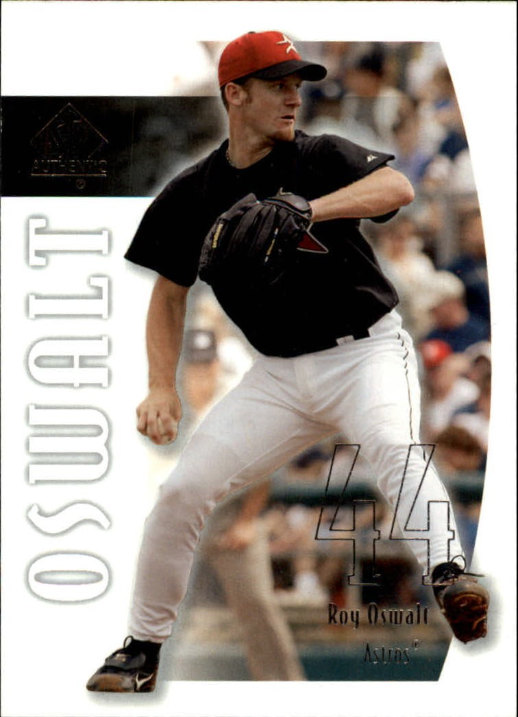 2002 SP Authentic #44 Roy Oswalt - BB
