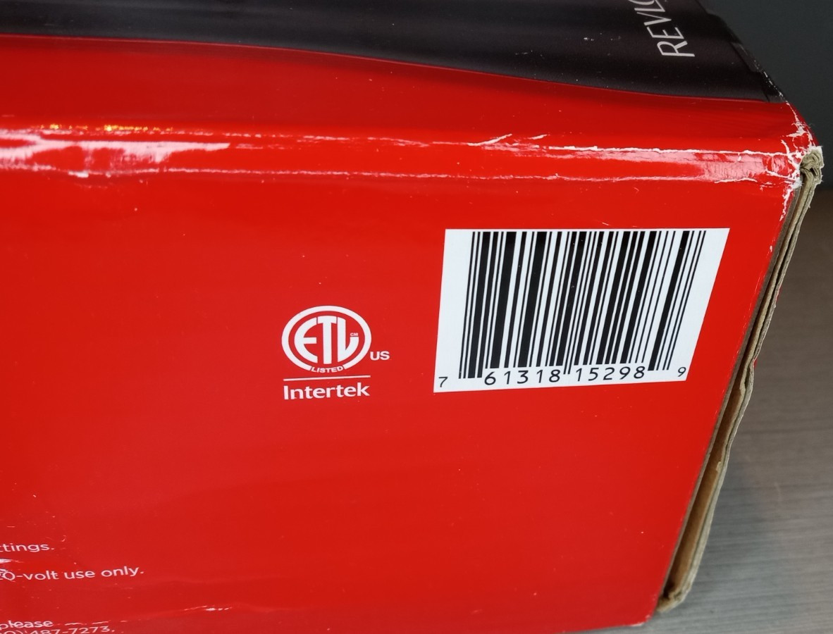 Revlon One-Step Volumizer PLUS Hot Air Brush - Black/Red