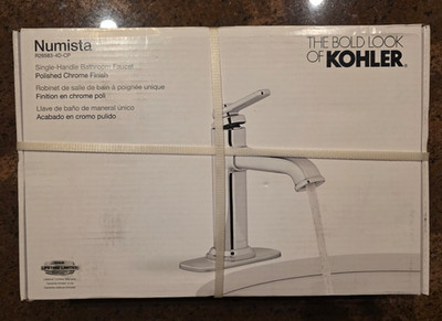 KOHLER Numista K-R26583-4D-CP Single Hole Bathroom Faucet in Polished Chrome
