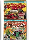 *🔑💥WOW* MARVEL AMAZING SPIDER-MAN LOT 2 BRONZE AGE COMICS #'S 141/147  MVS YES
