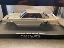 AUTOart Nissan Skyline 2000GT R Hardtop KPGC10 1/18 Scale Model Silver
