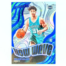 Tidjane Salaun (RC) 2024-25 Panini Revolution Blue/99 Astro New Wave #17 Hornets