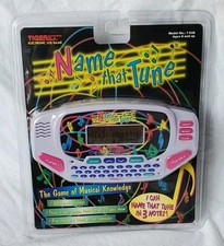 Vintage Name That Tune Tiger Electronics Handheld LCD Game 1997 NEW in PACKAGE image