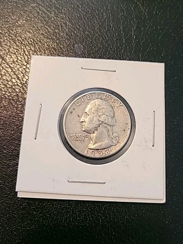 Lot of 4- Silver Quaters 1958 D/1961 D/ 1963D/1964D  All in VG Condition