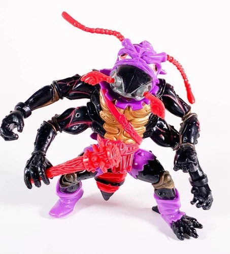 ANTRAX Vintage TMNT 1992 Teenage Mutant Ninja Turtles Action Figure W/ Antennae