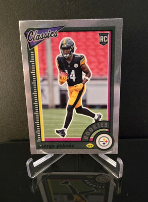 GEORGE PICKENS RC   2022 Panini Classics Chrome Premium Rookie Card No. 168