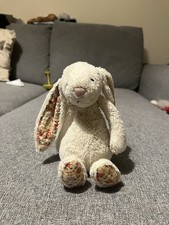 🐰 Jellycat Tiny Baby Blossom Bunny 13cm with floral ears and feet🐰