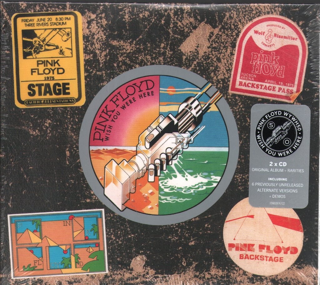 Pink Floyd Wish You Were Here (50th Anniversary) double CD Europe Sony 2025 2CD