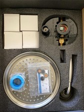 ++ YASINU Rain Shower System with Body Jet Handshower and Valve Brushed Nickel