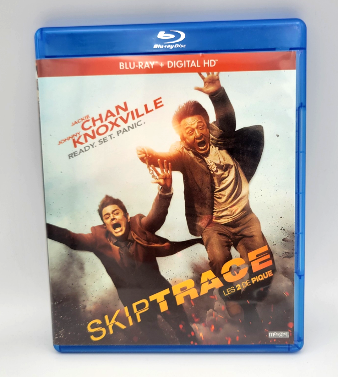 Skiptrace Blu-Ray 2016 Jackie Chan Johnny Knoxville Ready Set