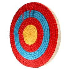 Handgefertigte Strohzielscheibe | 50 cm Durchmesser | Outdoor-Sport