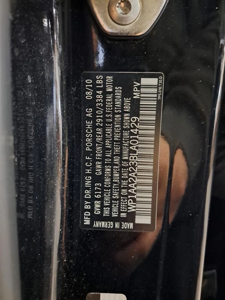 Lh Driver Side Strut 2011 Cayenne Sku#4264781 - Image 3 of 4