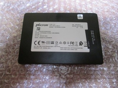 1TB SATA 6Gb/s 2.5'' SSD Micron 1100 Series MTFDDAK1T0TBN SSD (3200 Hours)