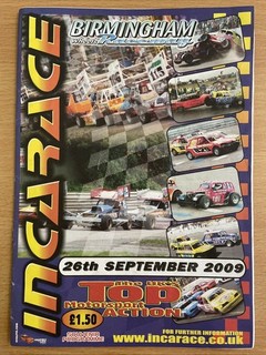 Stock Car Programme F2 Birmingham 26 9 2009