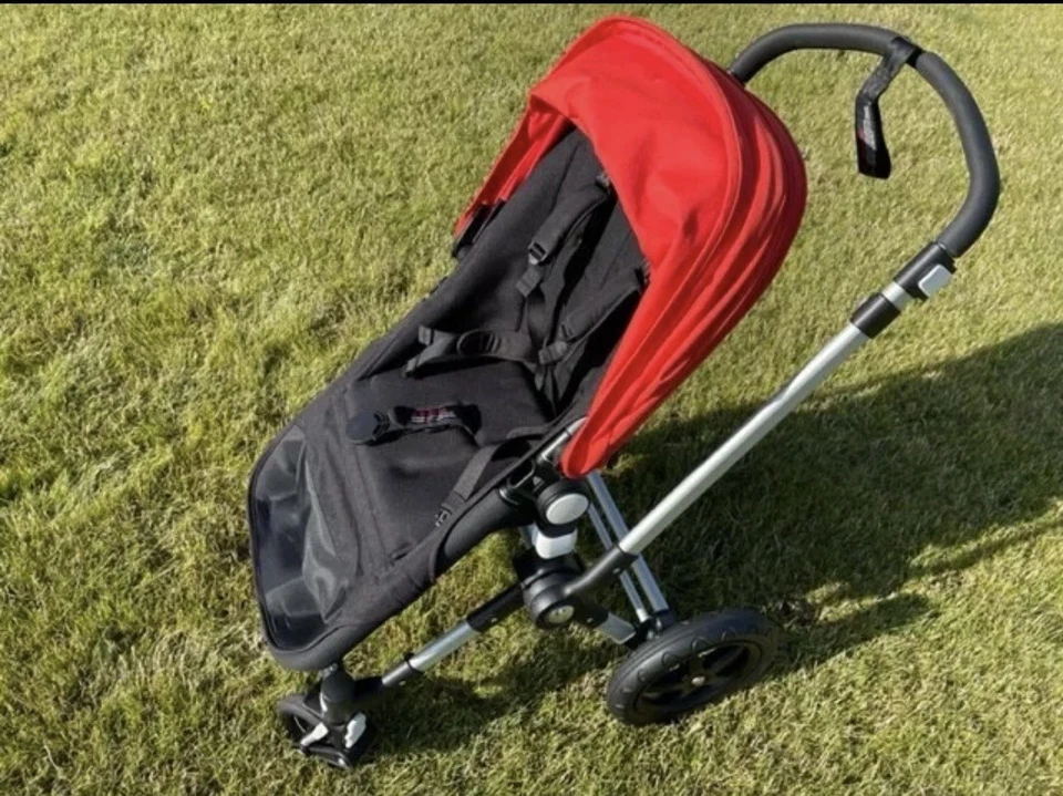 Bugaboo Cameleon 3 Pushchair Orange in very good condition - Image 4 of 4