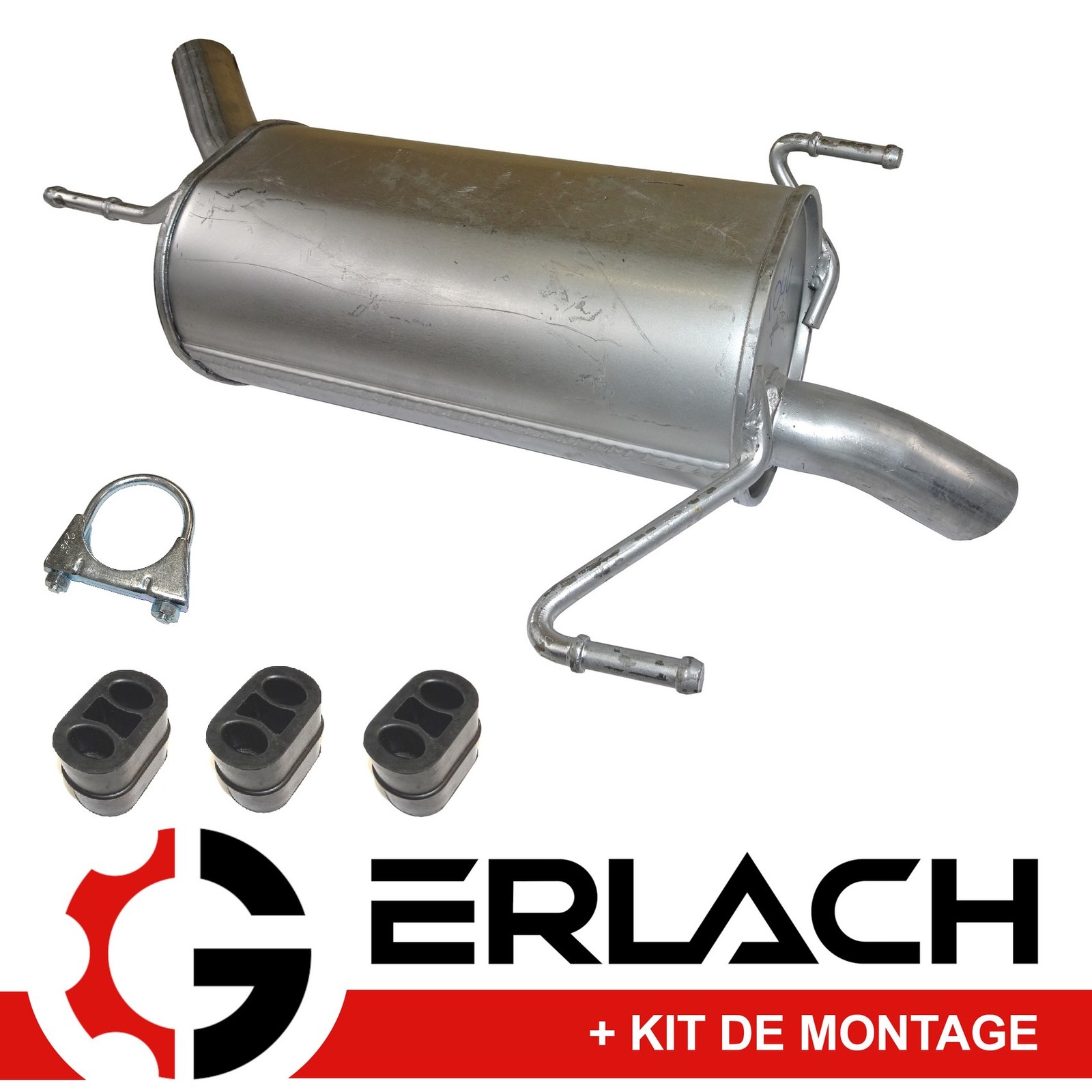 Silencieux arriere pour Opel Corsa C 1.3 CDTi et 1.7 Di DTi echappement modele 6009