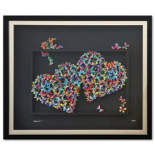 Patricia Govezensky- 3D Multilayered Woodcut "A Sigh of Bliss"