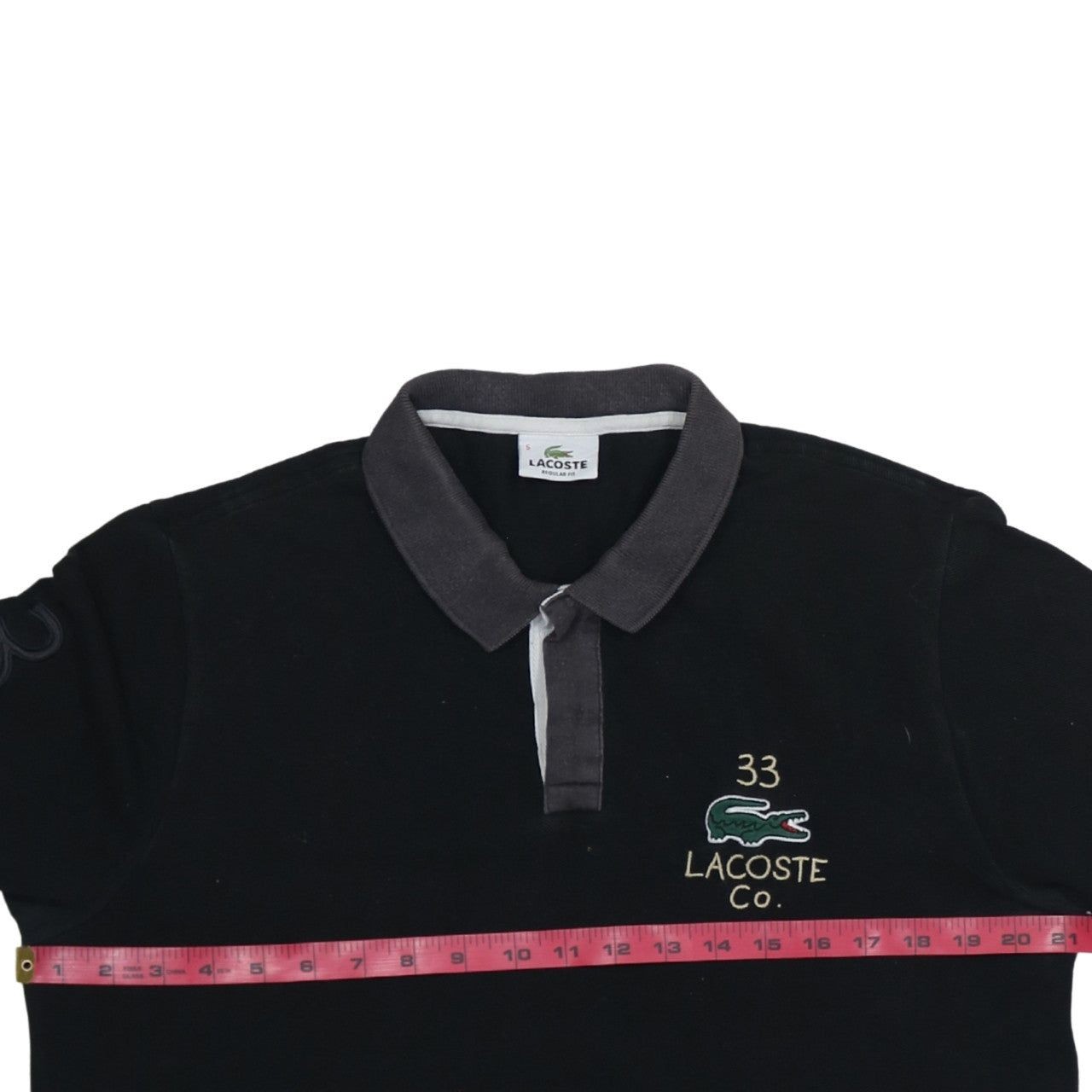 Lacoste Black Polo Mens M image 5