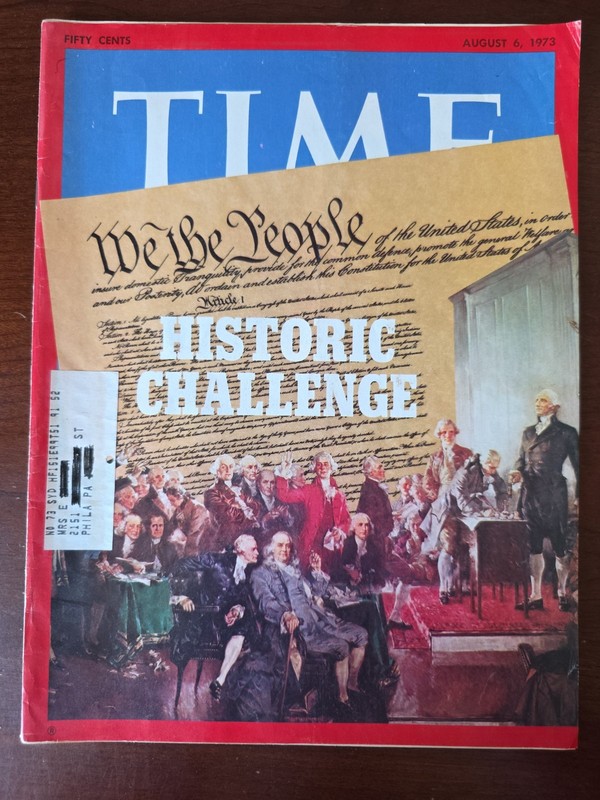 Time Magazine (August 6, 1973) (Historic Challenge)