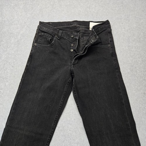 Vintage Rag & Bone Standard Issue Skinny Jeans Womens 31 Black Slim Fit - Picture 5 of 19