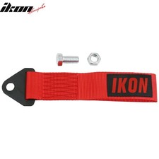 Universal Red Tow Strap Heavy Duty Decorative Belt With IKON Logo