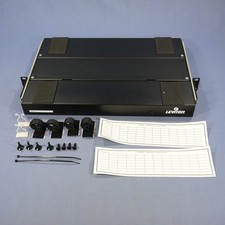 Leviton 24-Port Loaded 1RU 12-Duplex SC Adapter Fiber Optic Patch Panel 5P330-HB