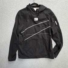 Nike Dri Fit Pullover Hoodie Sweatshirt Black, Size M