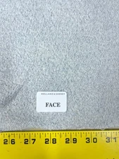 2.375 yards Holland & Sherry Brunswick Sky Blue Melange Wool Boucle Fabric