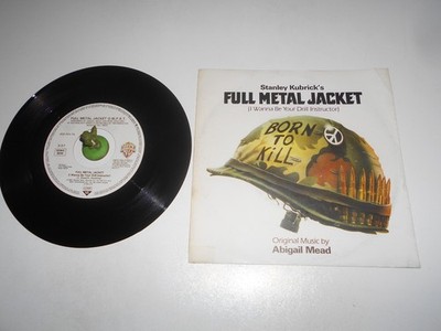 Full Metal Jacket  (1987) Vinyl 7` inch Single Vg +++