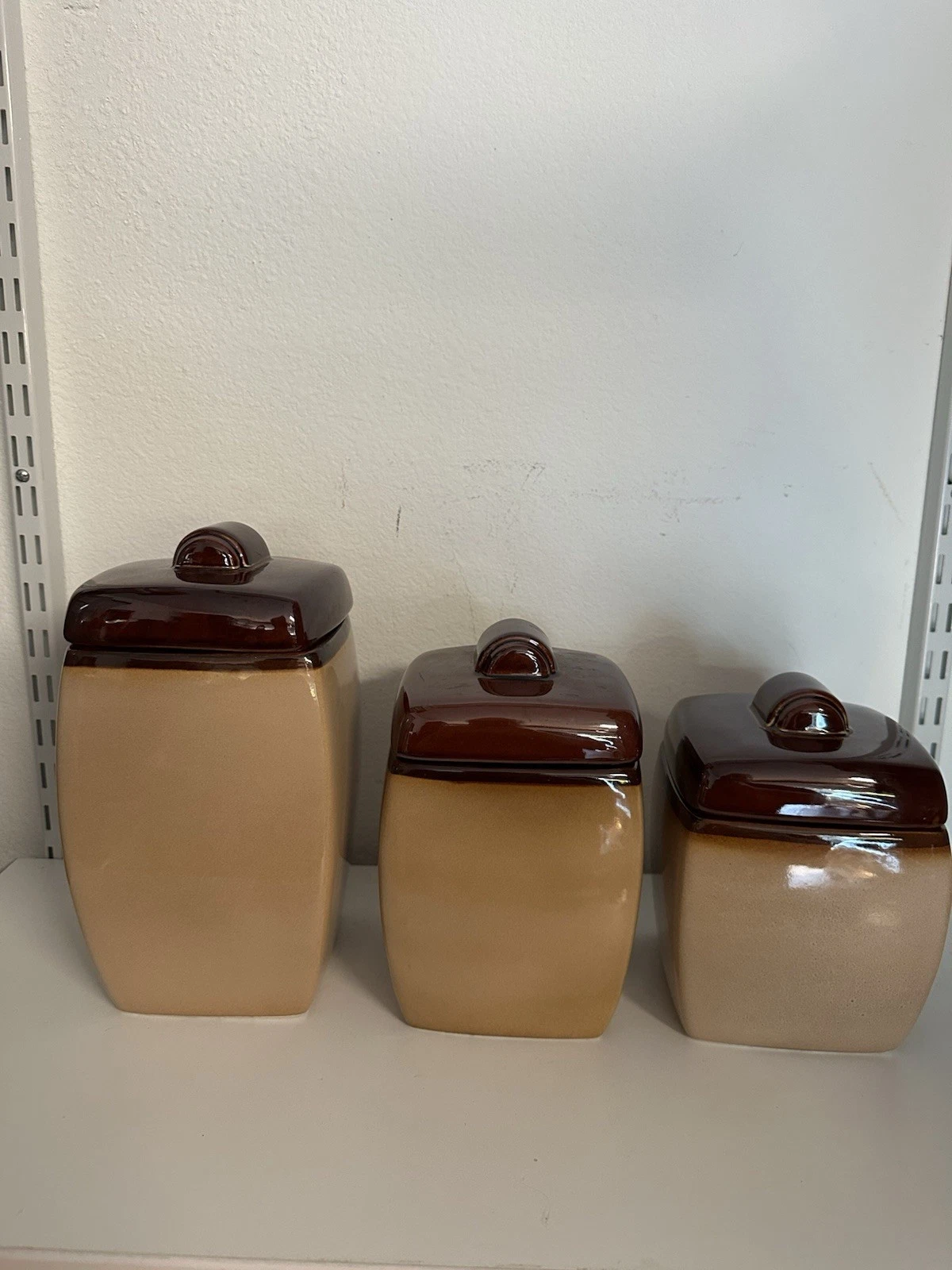 Set of 3 totally today square canister set