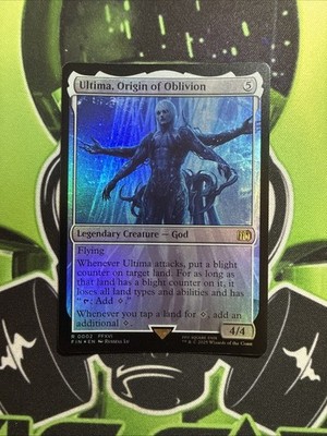 Ultima, Origin of Oblivion Foil Rare Final Fantasy R 0002 Mtg NM