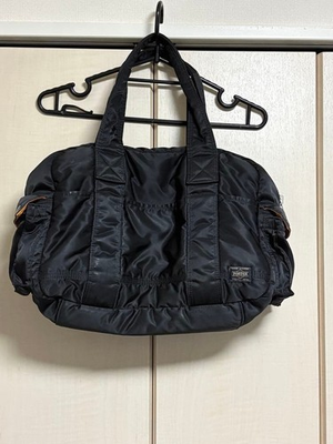 #ad PORTER Yoshida Tanker Duffle Bag BLACK Japan Authentic $250.00
