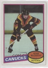 1980-81 Topps Scratched Kevin McCarthy #21 2k3