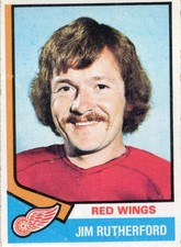1974-75 Topps Jim Rutherford #225 - Detroit Red Wings