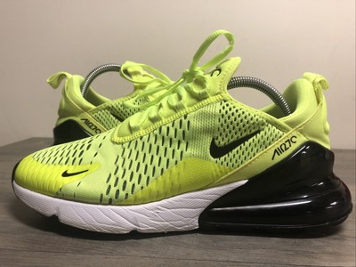 Nike Air Max 270 Mens Sz 9.5 Volt Green Black White Athletic Shoes AH8050-701 | eBay