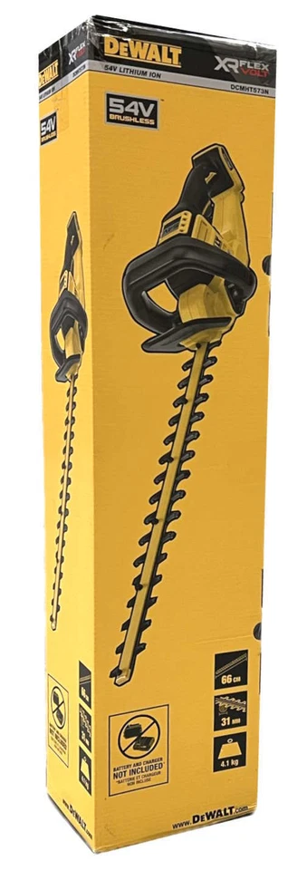 DeWalt DCMHT573N-XJ 54V Solo Akku-Heckenschere 65 cm