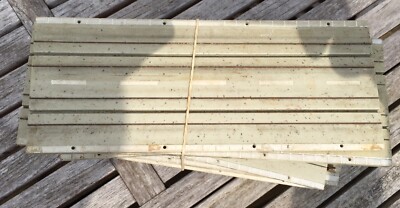 Lot De 21 Rails Droits Faller HO - Voie Double Pour Slot Cars, Fabrication Allemande